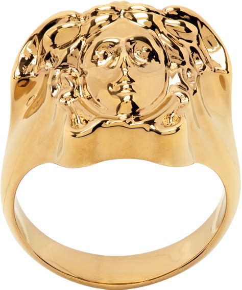 buy versace medusa ring